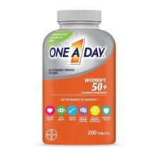 مولتی ویتامین زنانه 50+ وان ا دی 200 عددی One A Day® Women’s 50+ Complete Multivitamin