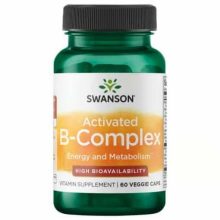 ب کمپلکس فعال سوانسون 60 عددی Swanson Activated B-Complex High Bioavailability