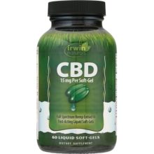 سی بی دی اروین نچرالز 15 میلی گرم 60 عدد Irwin Naturals CBD
