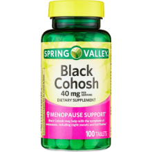 کوهوش سیاه اسپرینگ والی Spring Valley Black Cohosh 40mg