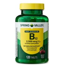 قرص ویتامین ب 12 اسپرینگ والی Spring Valley Vitamin B12