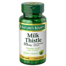 کپسول خار مریم نیچرز بونتی 175 میلی گرم NATURE’S BOUNTY MILK THISTLE