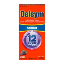 شربت ضد سرفه دلسیم Delsym 12 Hour با طعم انگور